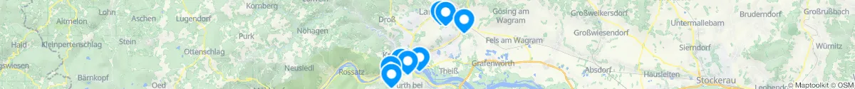 Map view for Pharmacies emergency services nearby Rohrendorf bei Krems (Krems (Land), Niederösterreich)